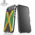 Jamaican Flag Dark Wood iPhone 17 Air MagSafe Case
